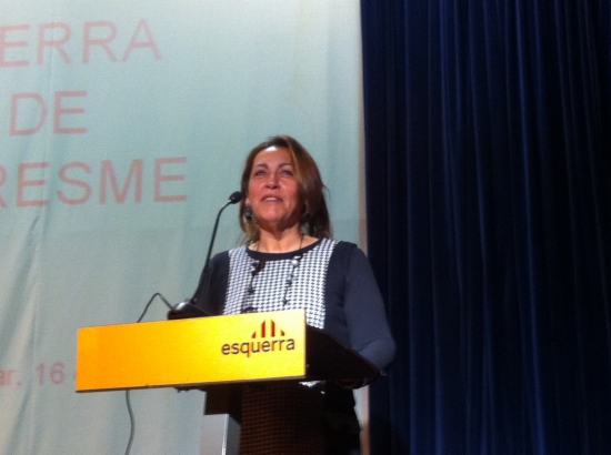 Blanca Arbell, mayor of Canet de Mar (by ERC)